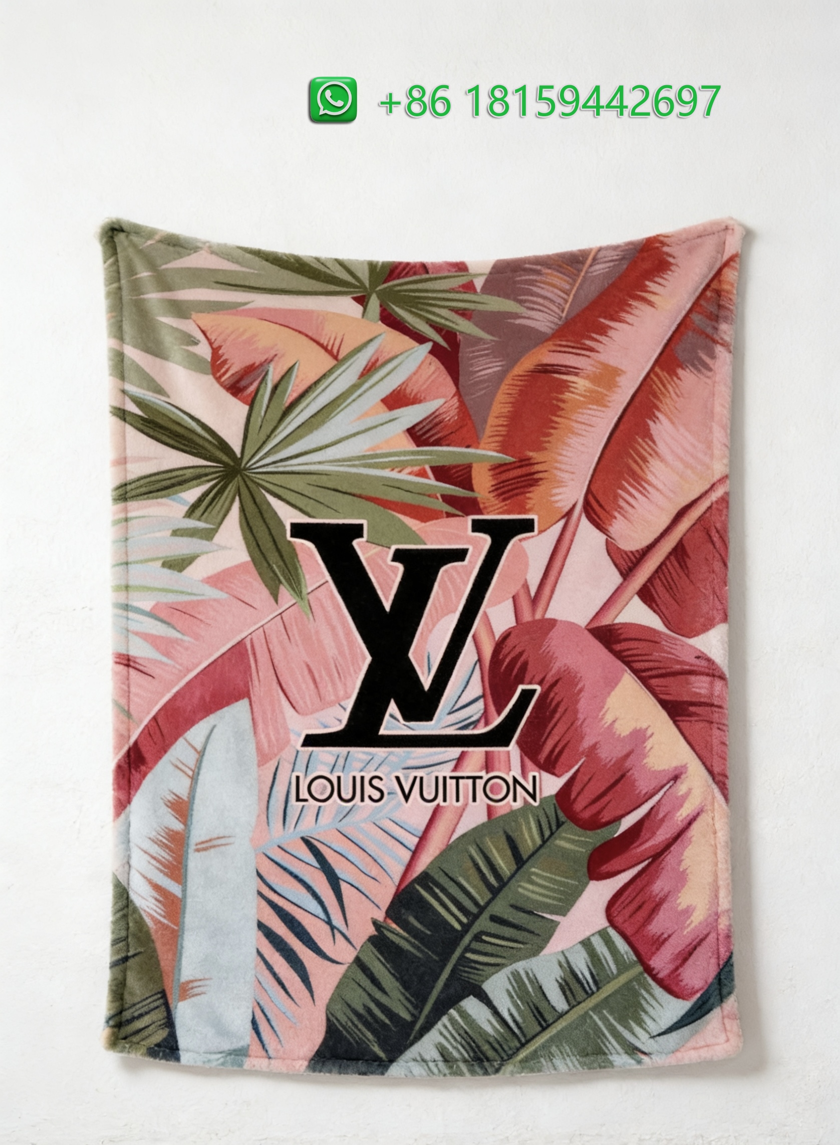Louis Vuitton Throw Blankets